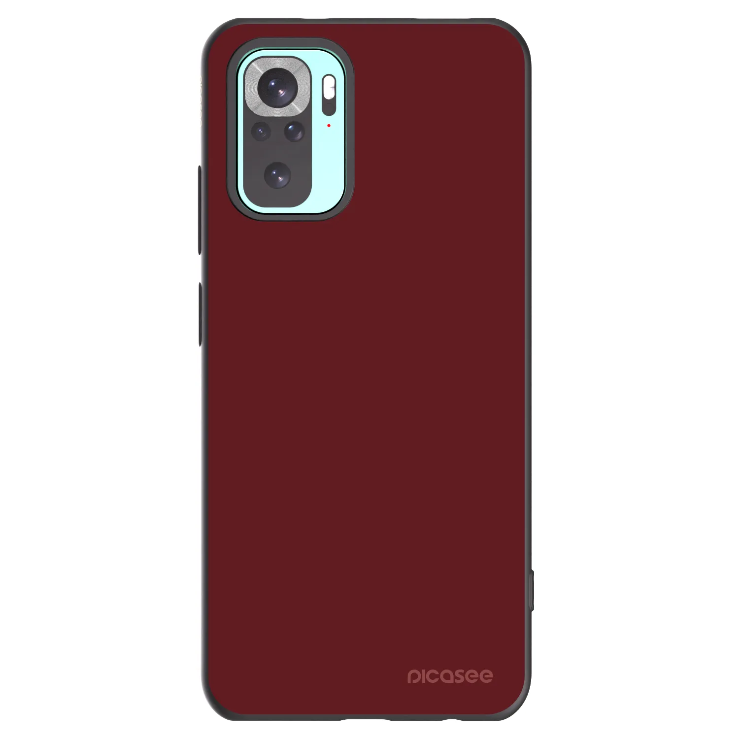 Picasee silikónový čierny obal pre Xiaomi Redmi Note 10 Pro - Red Bliss