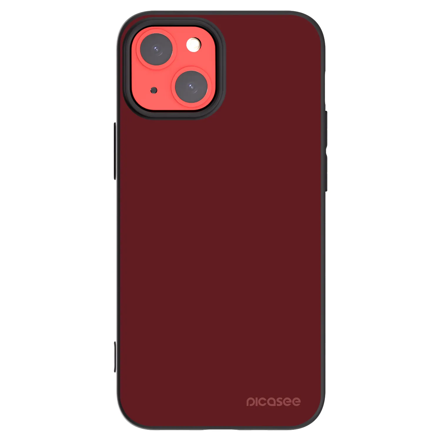 Picasee silikónový čierny obal pre Apple iPhone 13 mini - Red Bliss