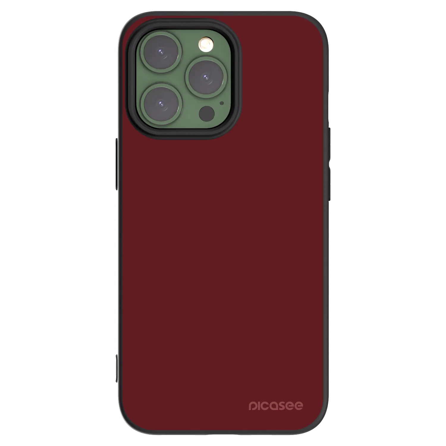 Picasee silikónový čierny obal pre Apple iPhone 13 Pro - Red Bliss