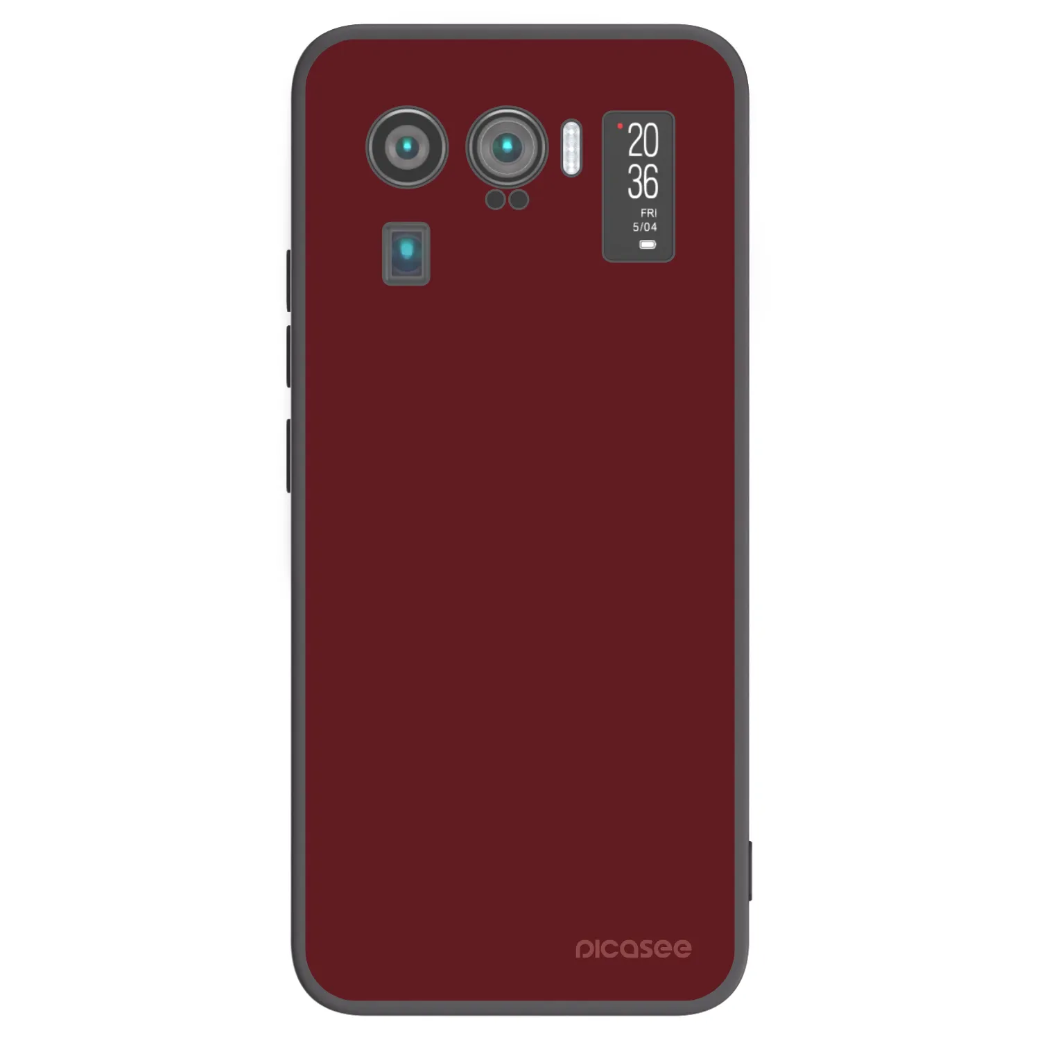 Picasee silikónový čierny obal pre Xiaomi Mi 11 Ultra - Red Bliss