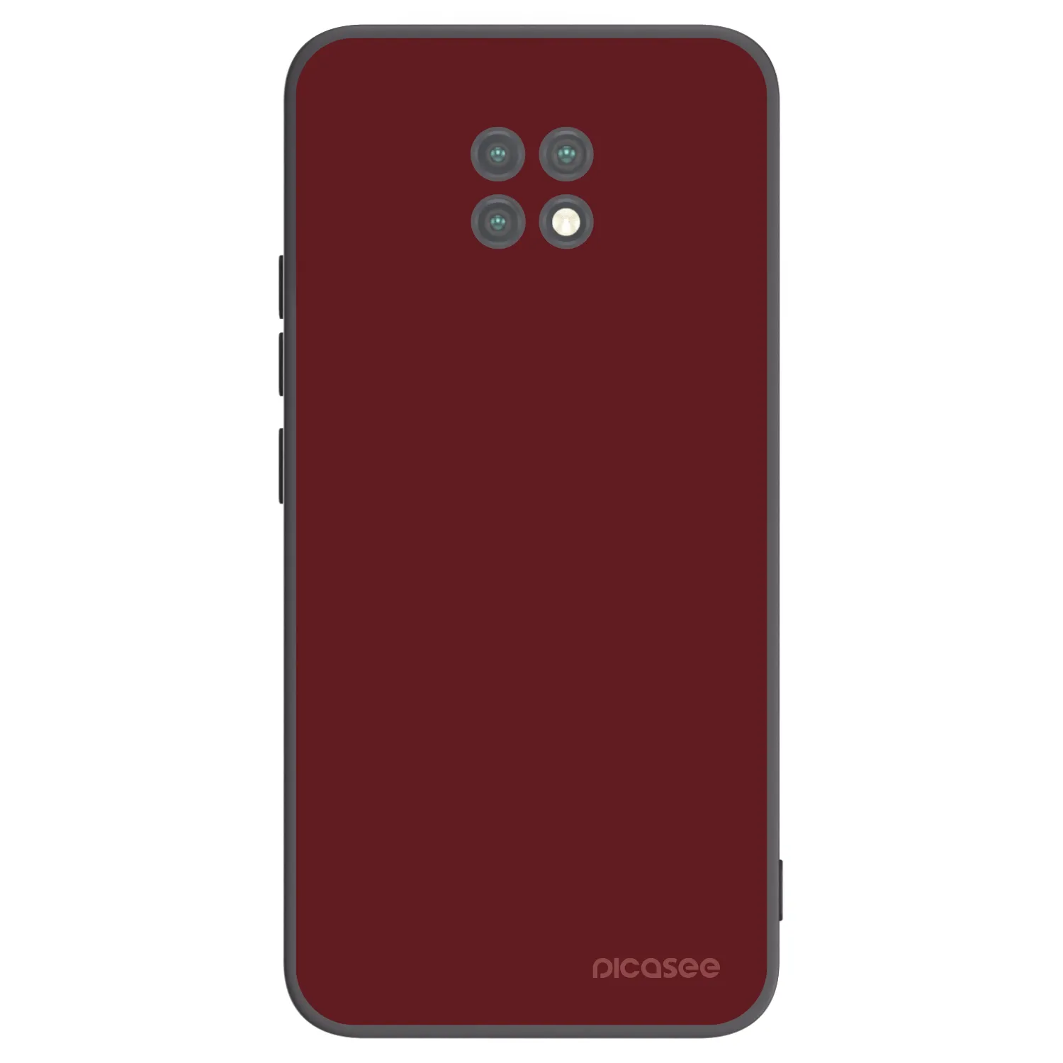 Picasee silikónový čierny obal pre Xiaomi Redmi Note 9T - Red Bliss