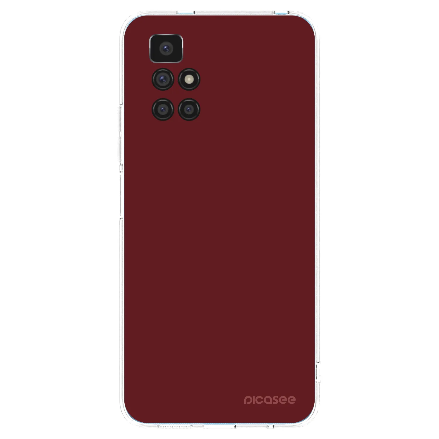 Picasee silikónový prehľadný obal pre Xiaomi Redmi 10 - Red Bliss