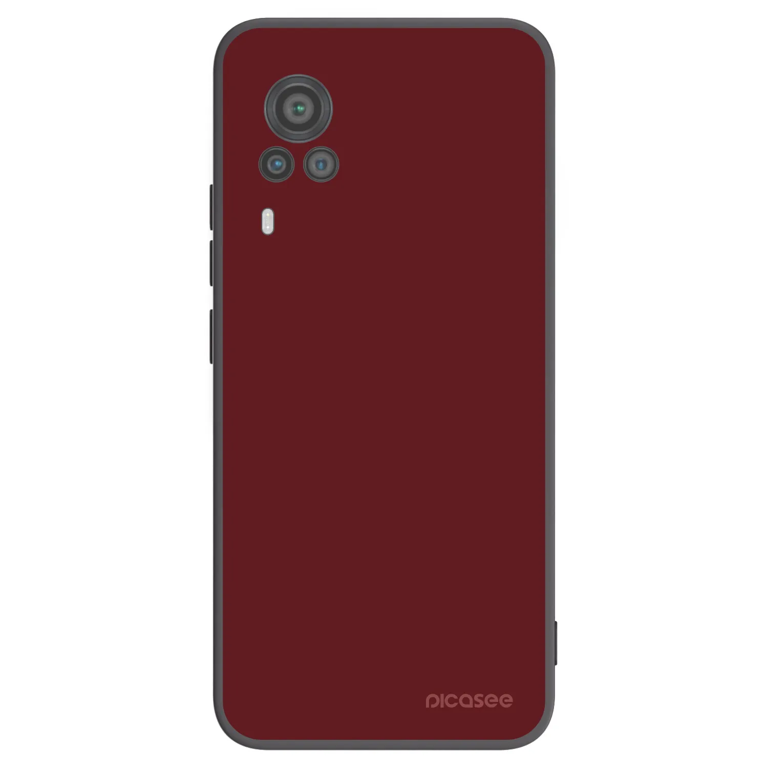 Picasee silikónový čierny obal pre Vivo X60 Pro 5G - Red Bliss