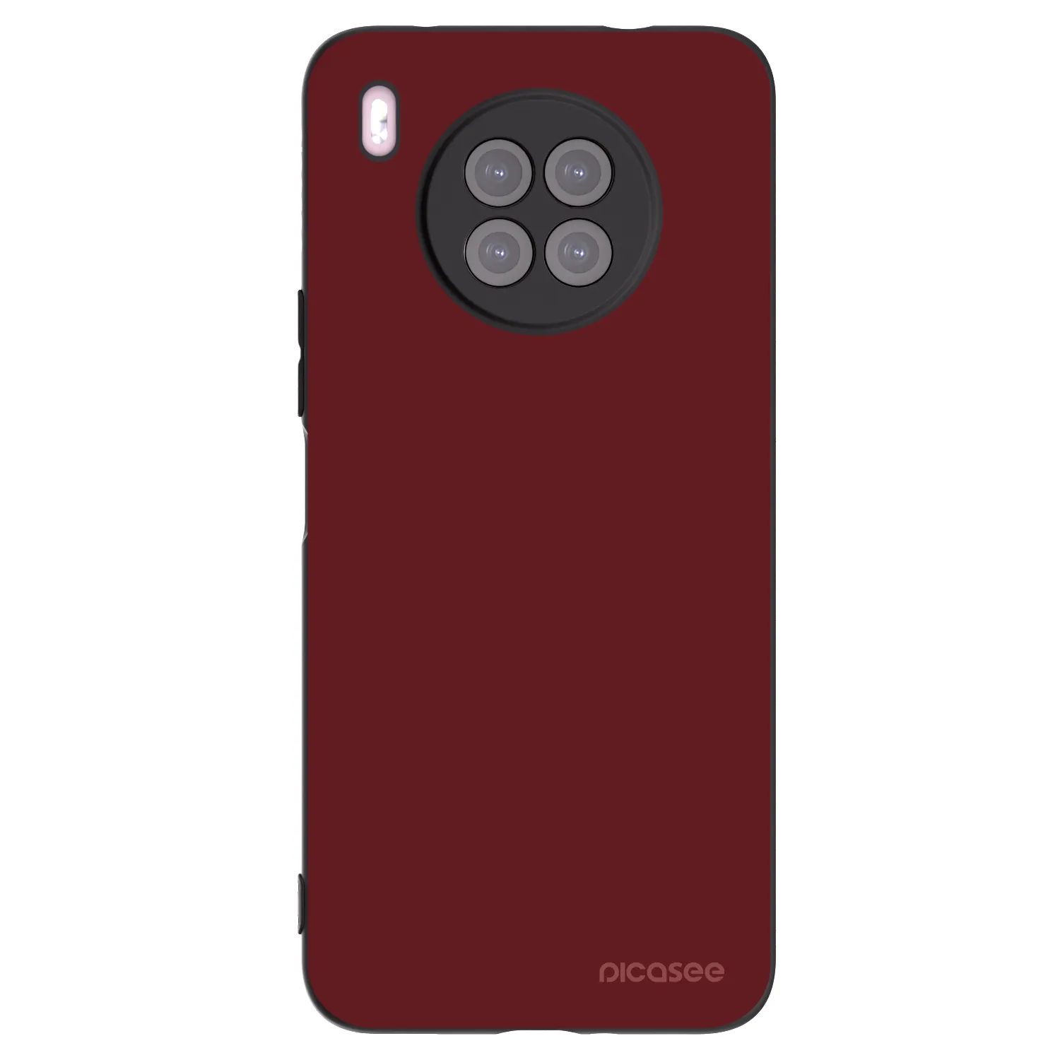 Picasee silikónový čierny obal pre Huawei Nova 8i - Red Bliss