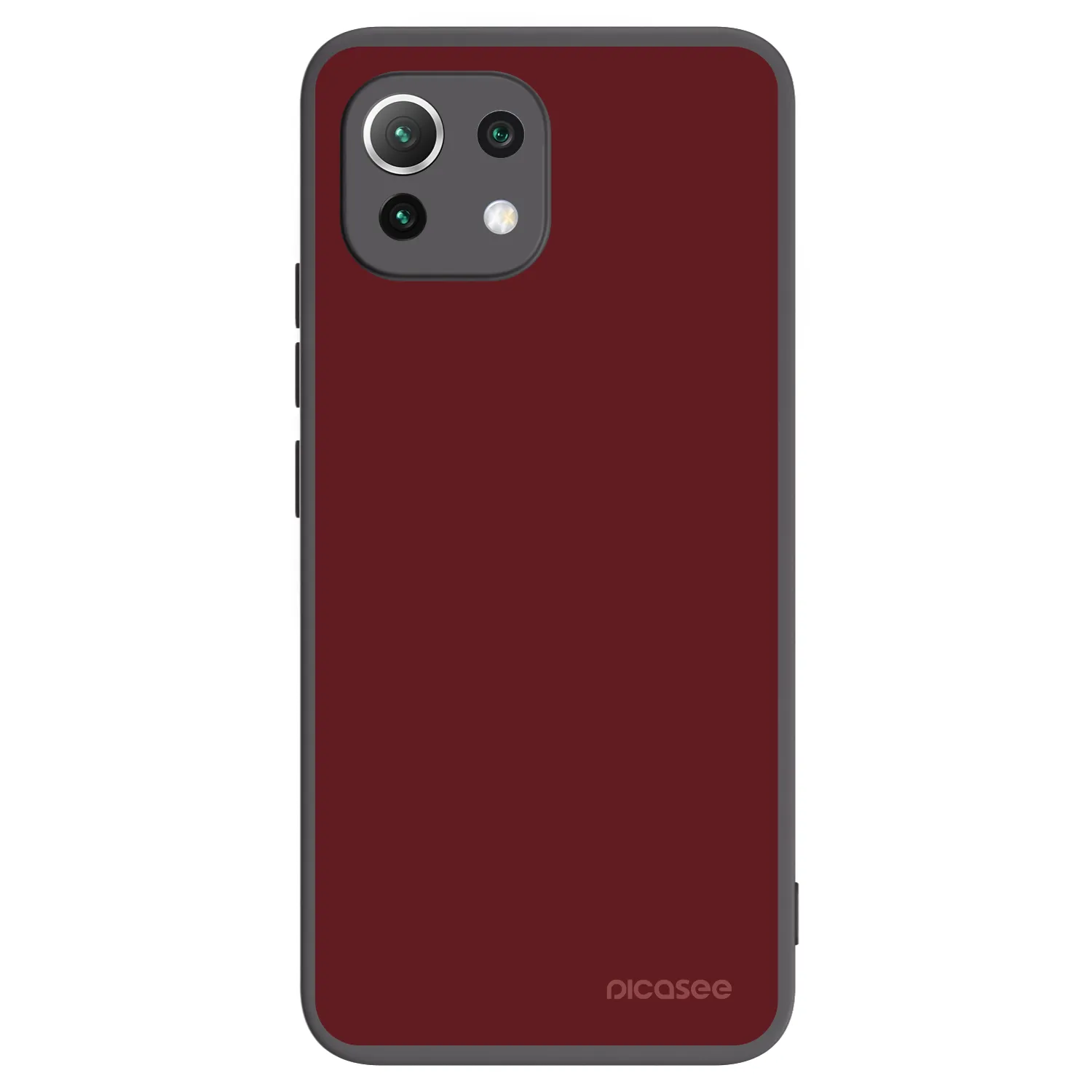 Picasee silikónový čierny obal pre Xiaomi 11 Lite 5G NE - Red Bliss