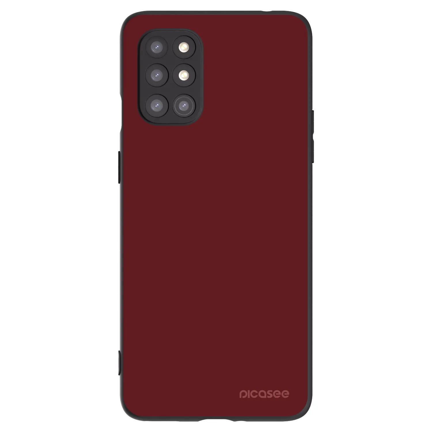 Picasee silikónový čierny obal pre OnePlus 8T - Red Bliss
