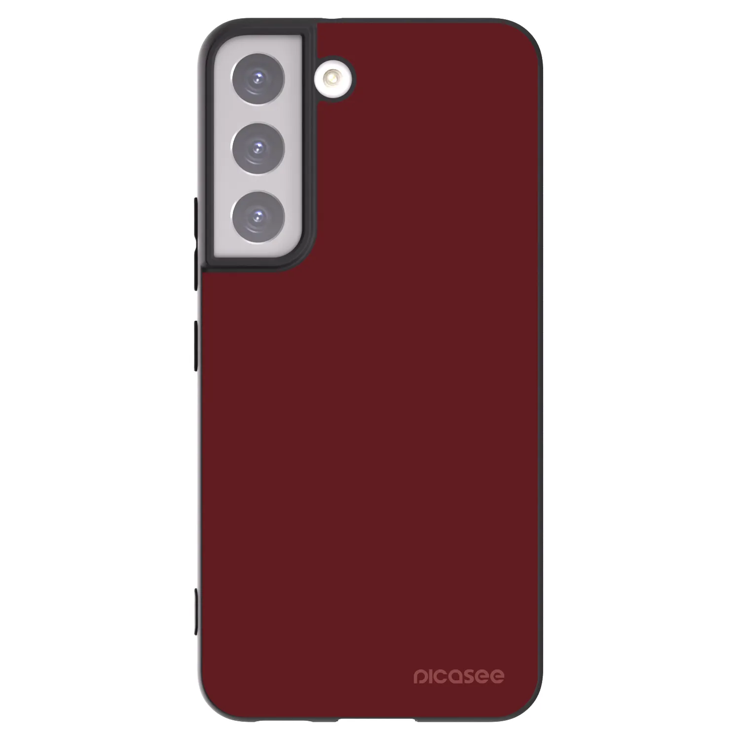 Picasee silikónový čierny obal pre Samsung Galaxy S22 5G - Red Bliss