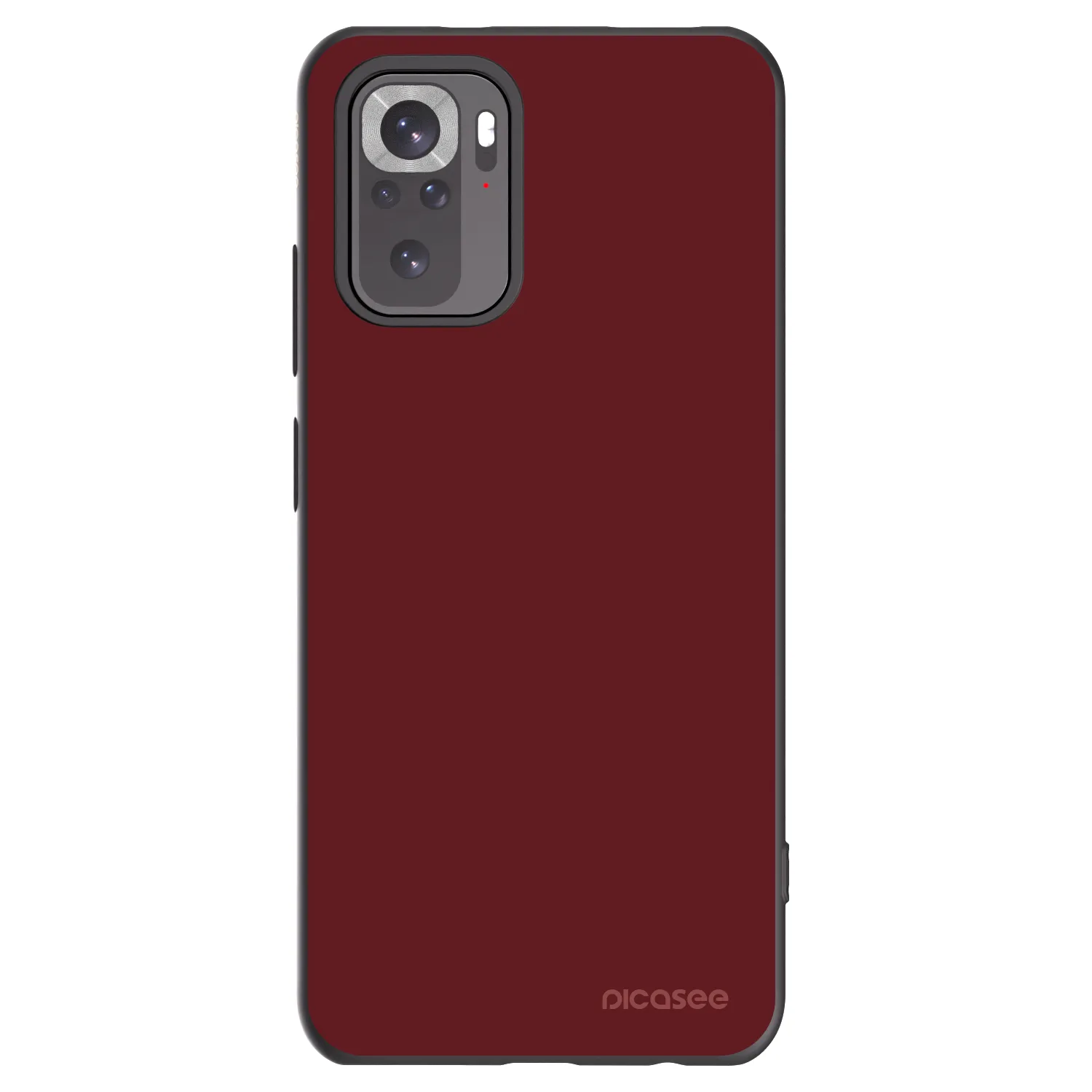 Picasee silikónový čierny obal pre Xiaomi Redmi Note 11S 4G - Red Bliss
