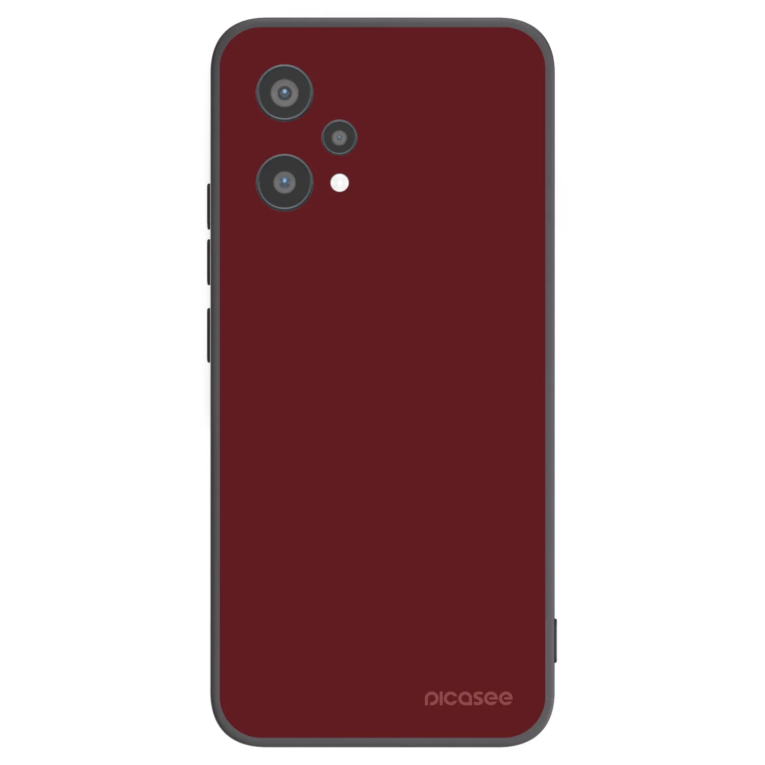 Picasee silikónový čierny obal pre Realme 9 Pro 5G - Red Bliss