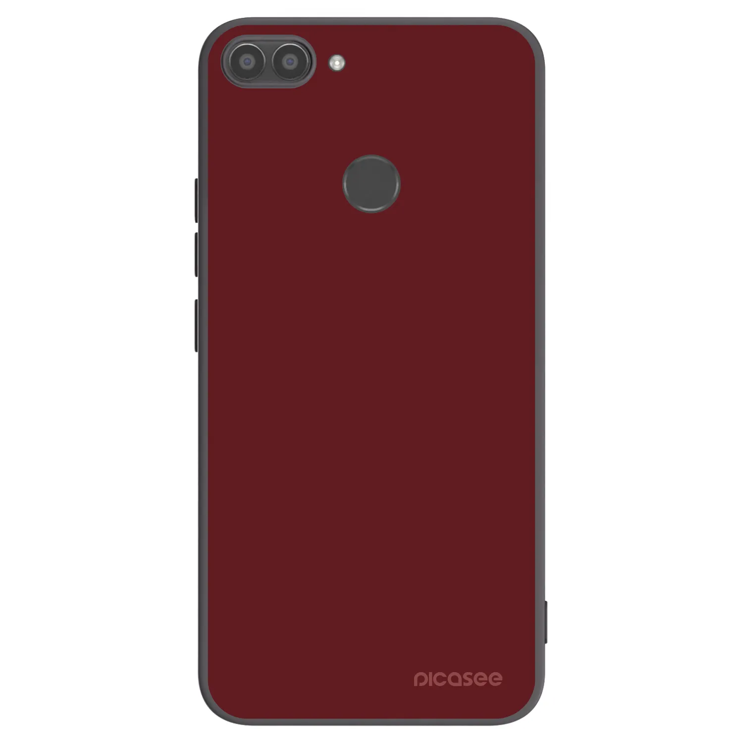 Picasee silikónový čierny obal pre Huawei P Smart - Red Bliss