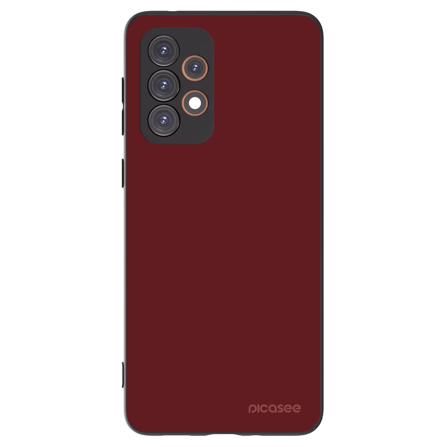 Picasee silikónový čierny obal pre Samsung Galaxy A33 5G A336 - Red Bliss