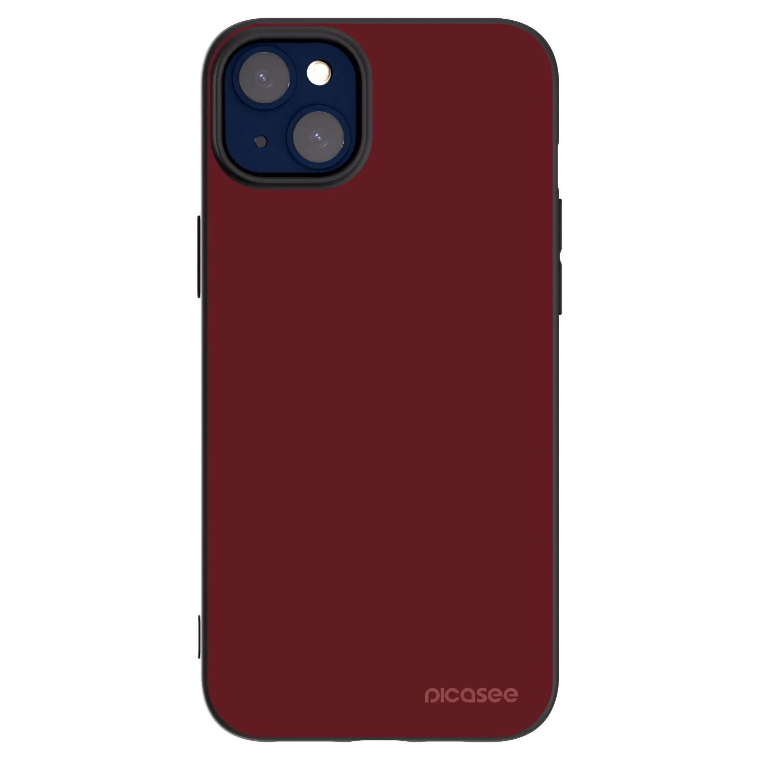 Picasee silikónový čierny obal pre Apple iPhone 14 Plus - Red Bliss