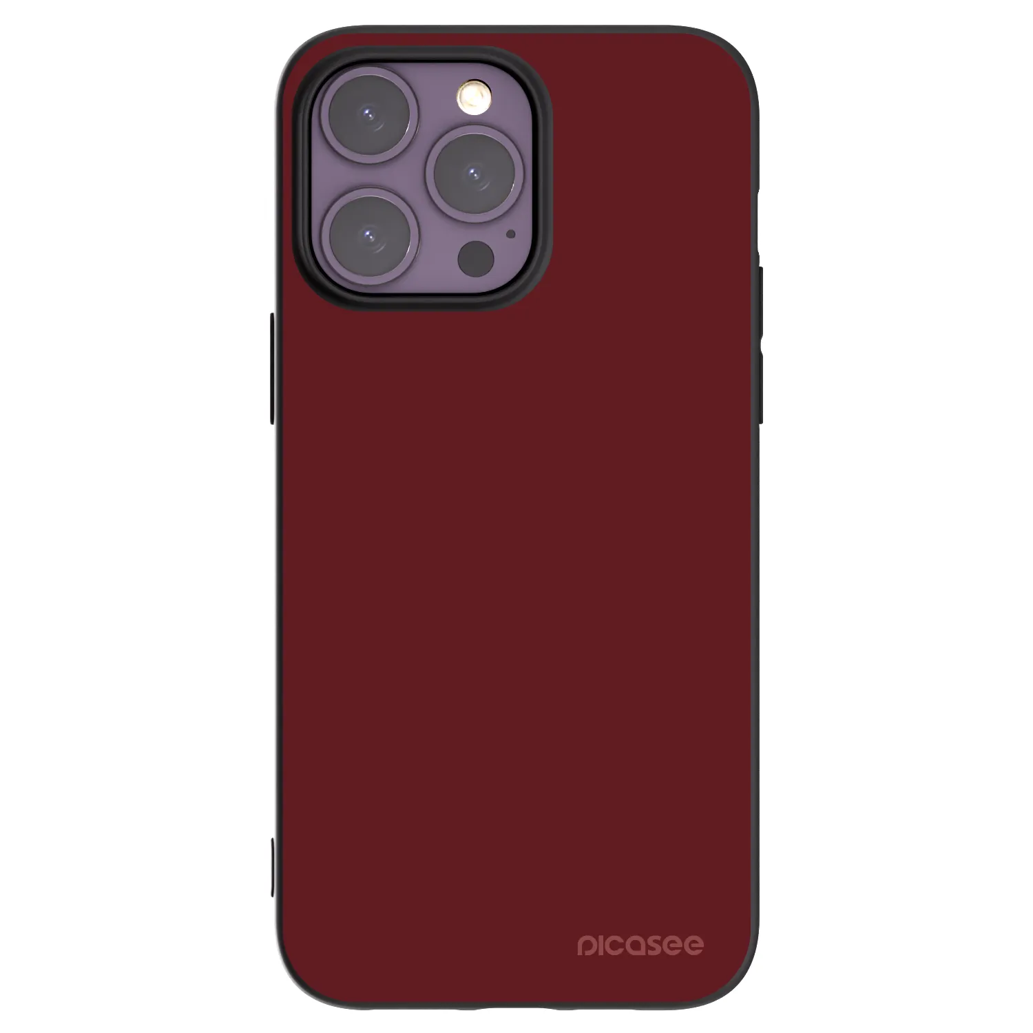 Picasee silikónový čierny obal pre Apple iPhone 14 Pro Max - Red Bliss