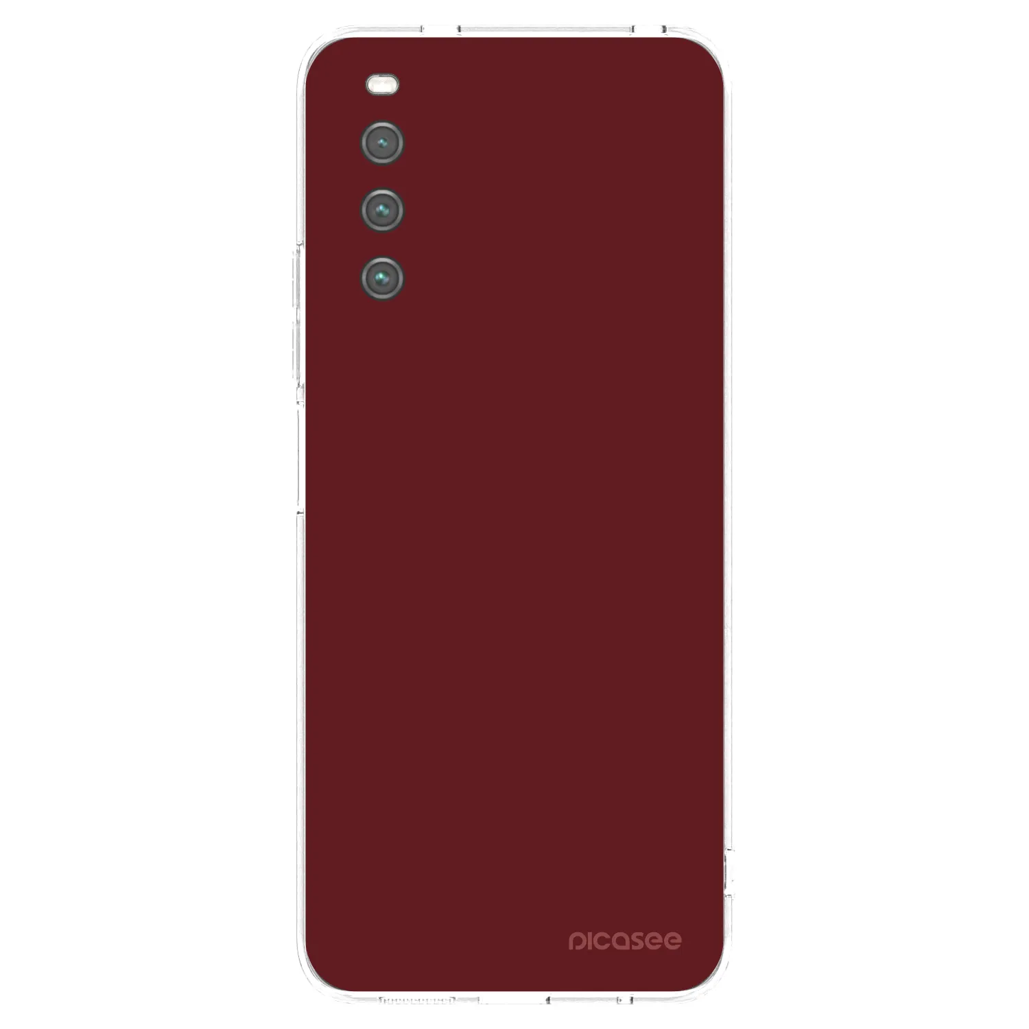 Picasee silikónový prehľadný obal pre Sony Xperia 10 IV 5G - Red Bliss