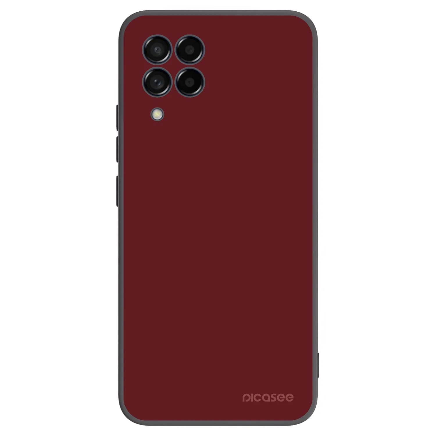 Picasee silikónový čierny obal pre Samsung Galaxy M53 5G - Red Bliss