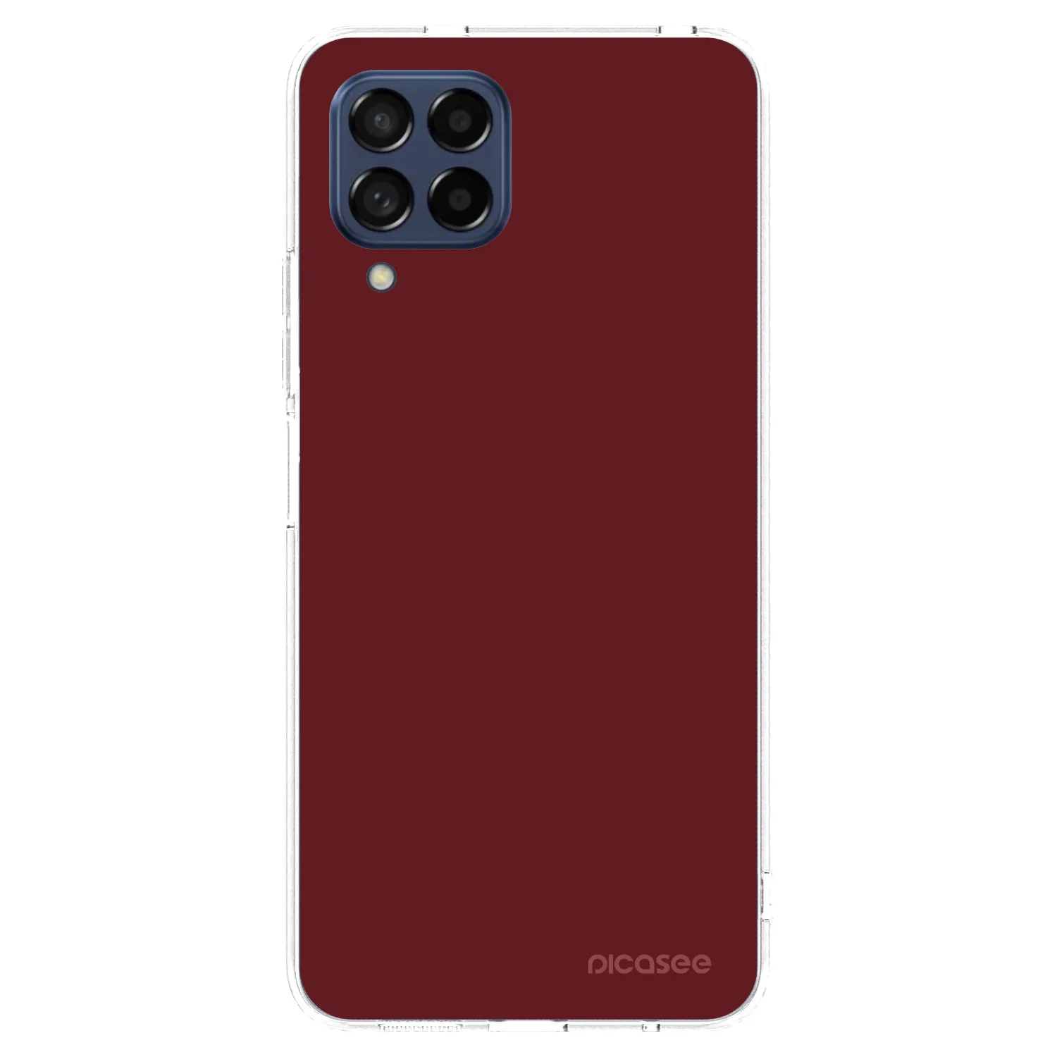 Picasee silikónový prehľadný obal pre Samsung Galaxy M53 5G - Red Bliss