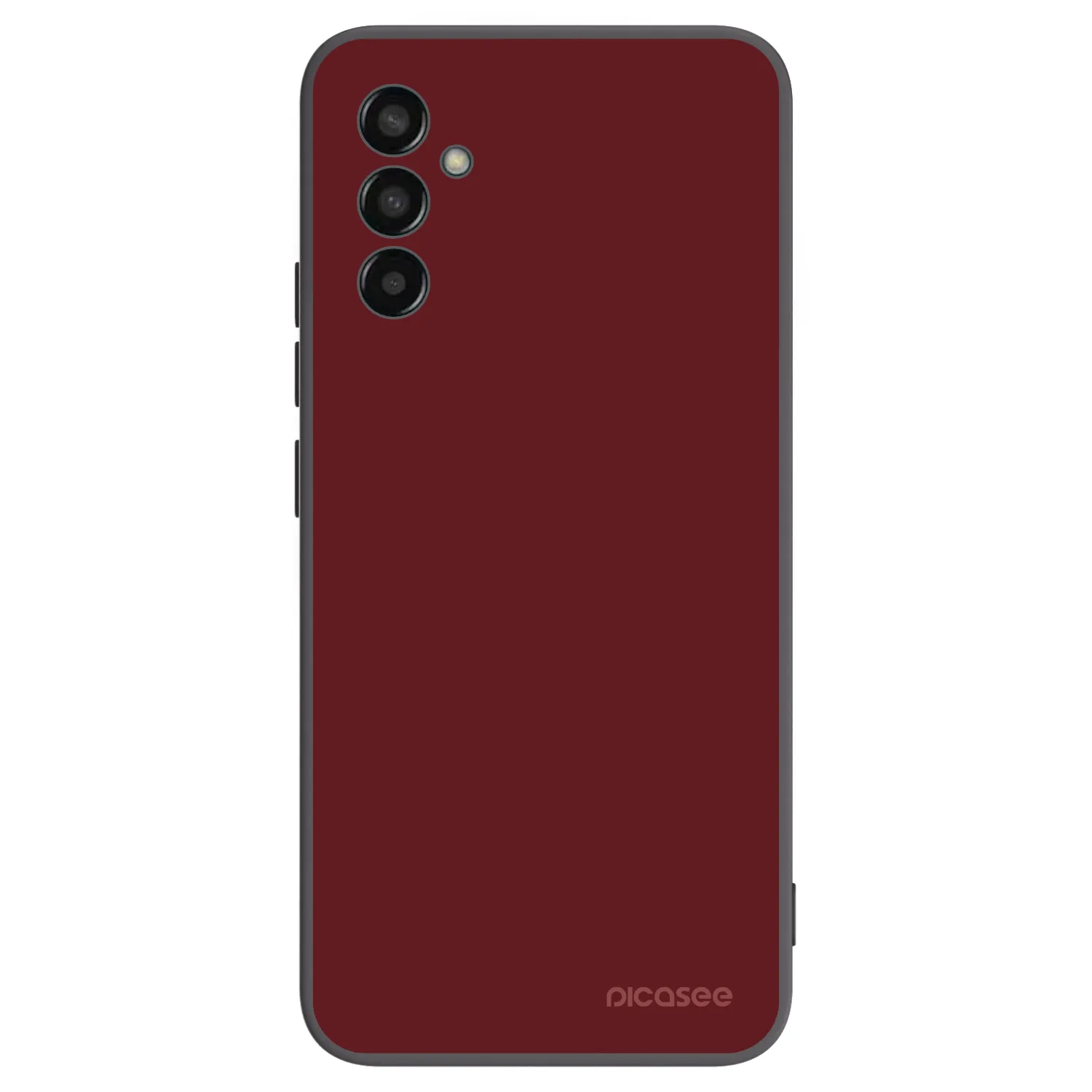 Picasee silikónový čierny obal pre Samsung Galaxy M13 M135F - Red Bliss