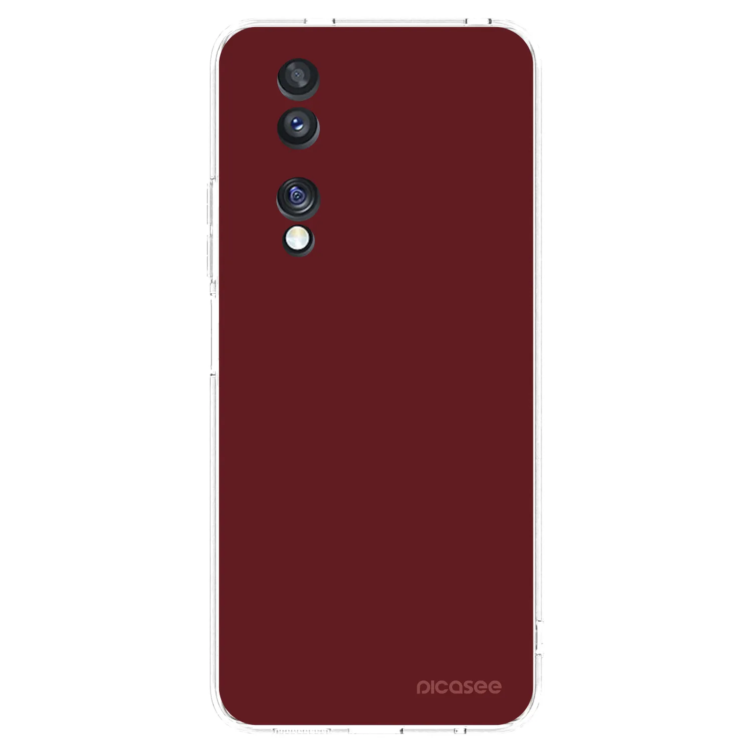 Picasee silikónový prehľadný obal pre Honor 70 - Red Bliss