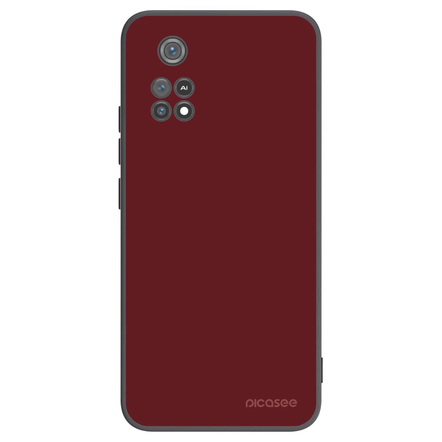Picasee silikónový čierny obal pre Xiaomi Poco M4 Pro - Red Bliss