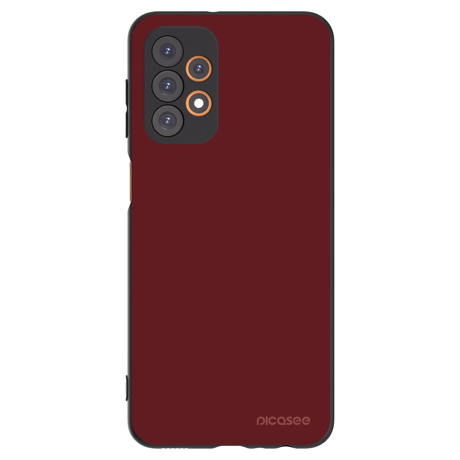 Picasee silikónový čierny obal pre Samsung Galaxy A23 A235F 4G - Red Bliss