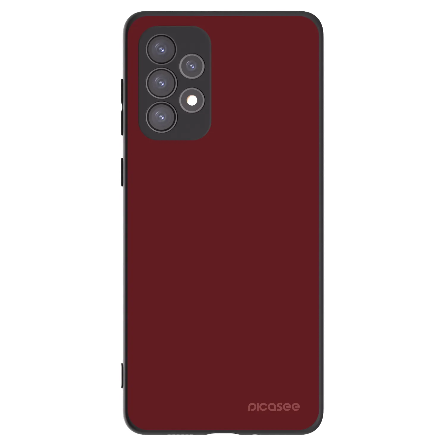Picasee silikónový čierny obal pre Samsung Galaxy A73 5G - Red Bliss