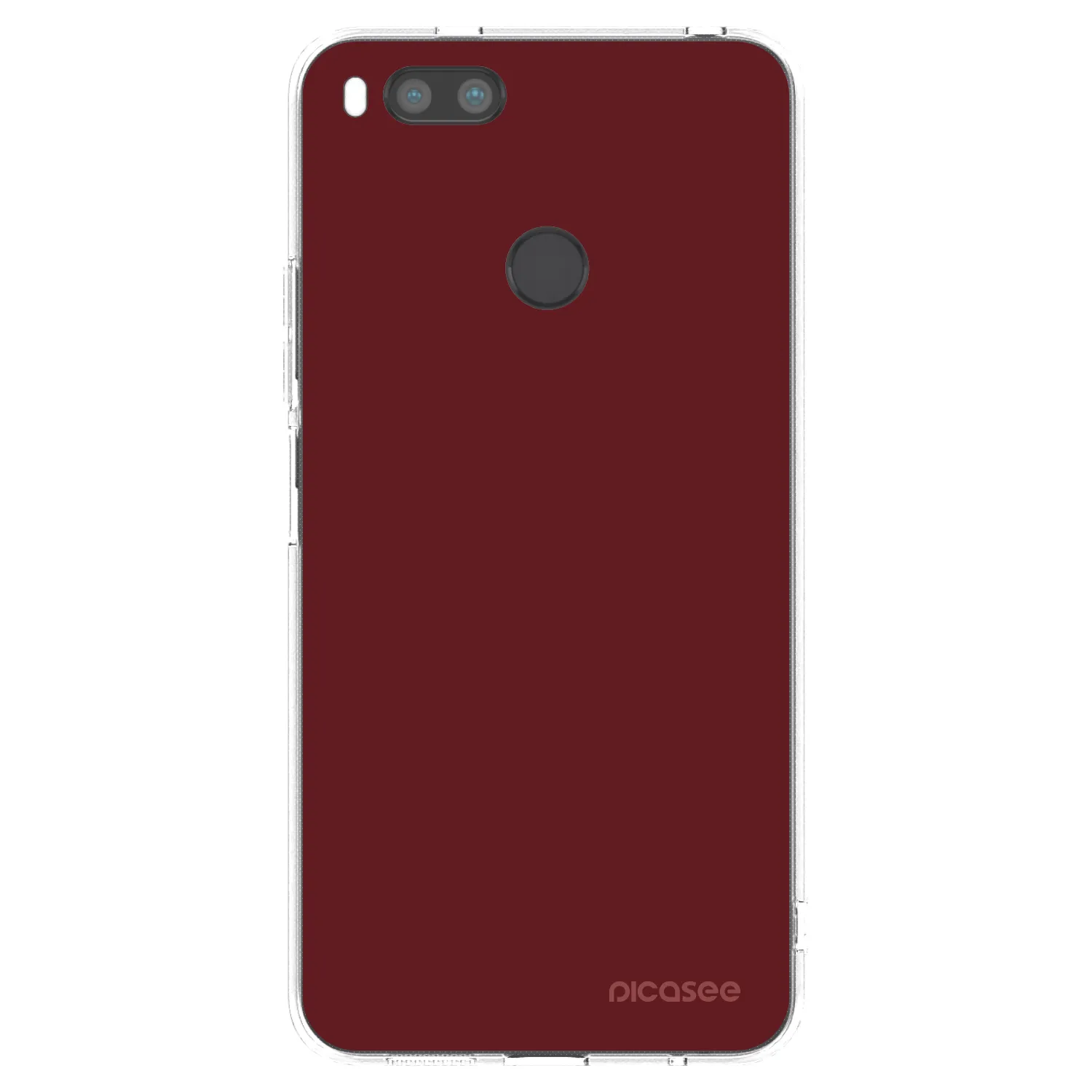 Picasee silikónový prehľadný obal pre Xiaomi Redmi A1 - Red Bliss