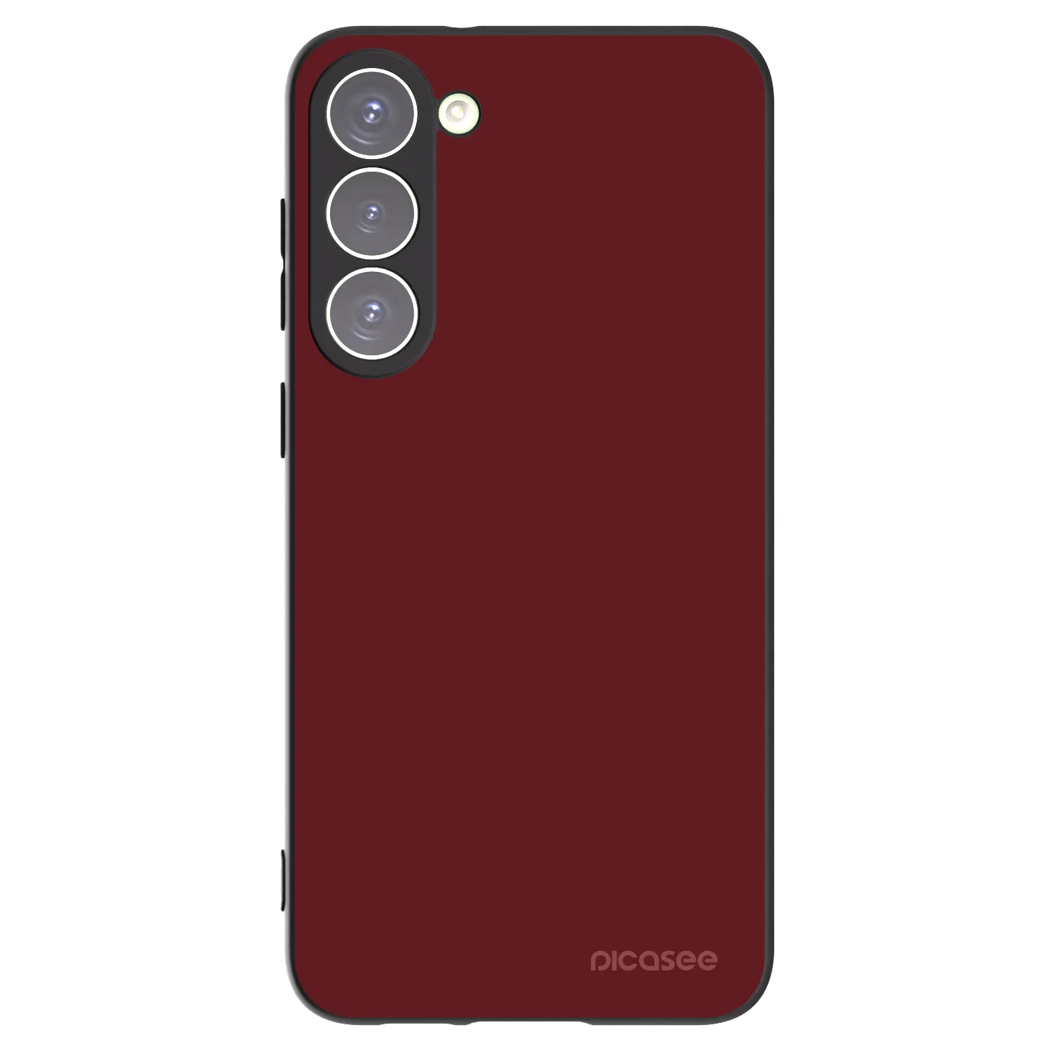 Picasee silikónový čierny obal pre Samsung Galaxy S23+ 5G - Red Bliss