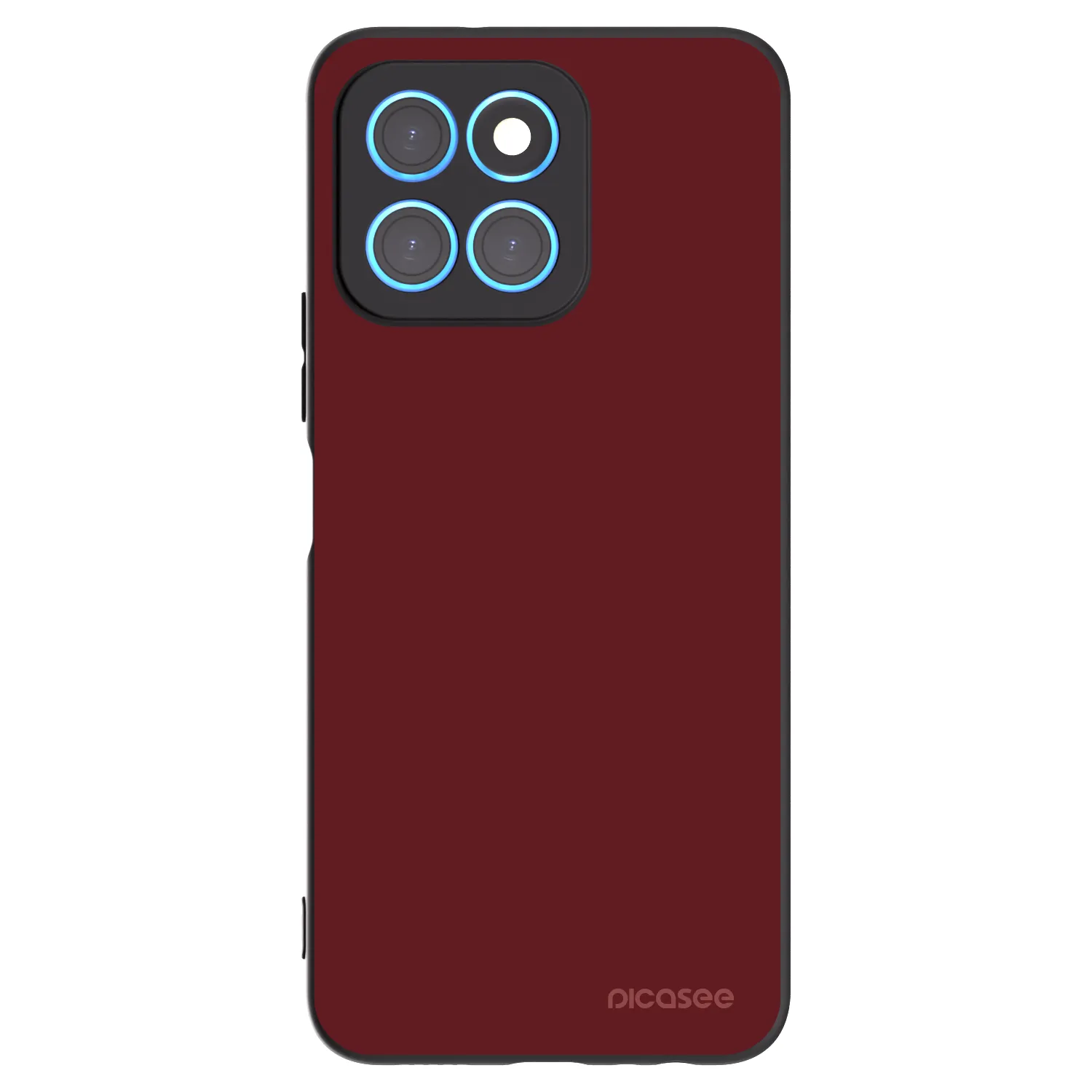 Picasee silikónový čierny obal pre Honor X8 5G - Red Bliss