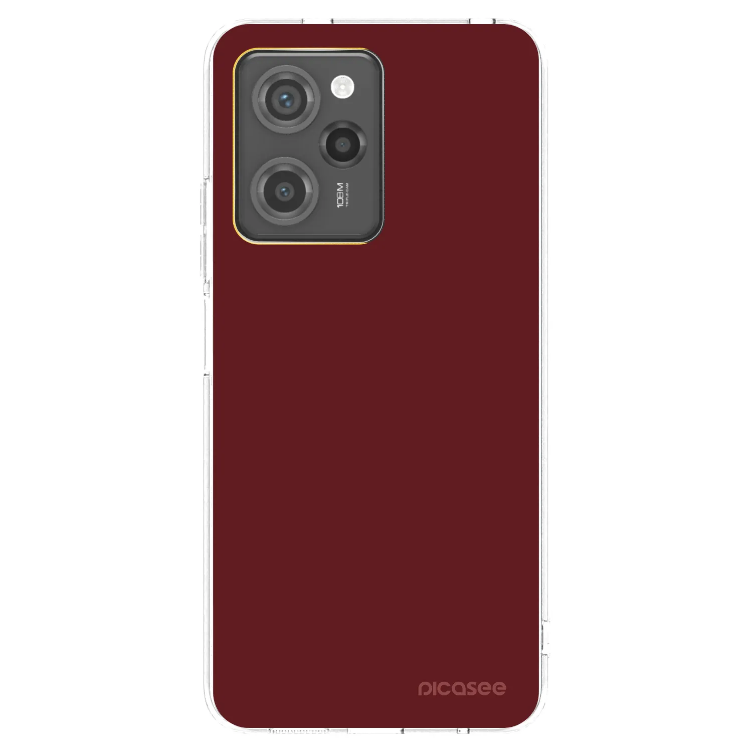 Picasee silikónový čierny obal pre Xiaomi Poco X5 Pro - Red Bliss
