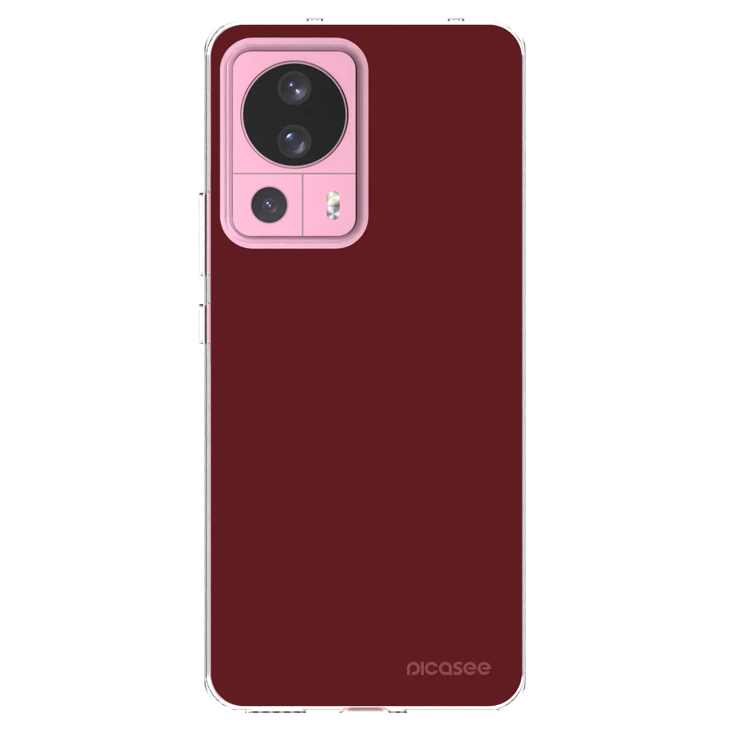 Picasee silikónový prehľadný obal pre Xiaomi 13 Lite - Red Bliss