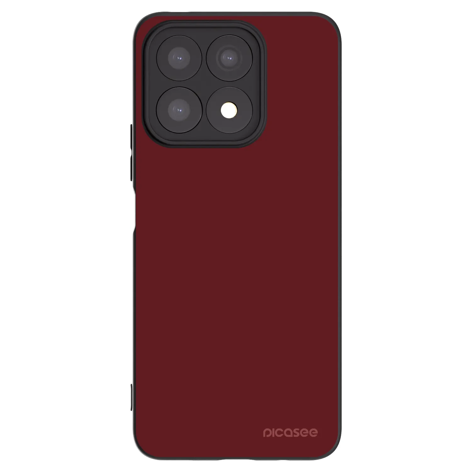 Picasee silikónový čierny obal pre Honor X8a - Red Bliss