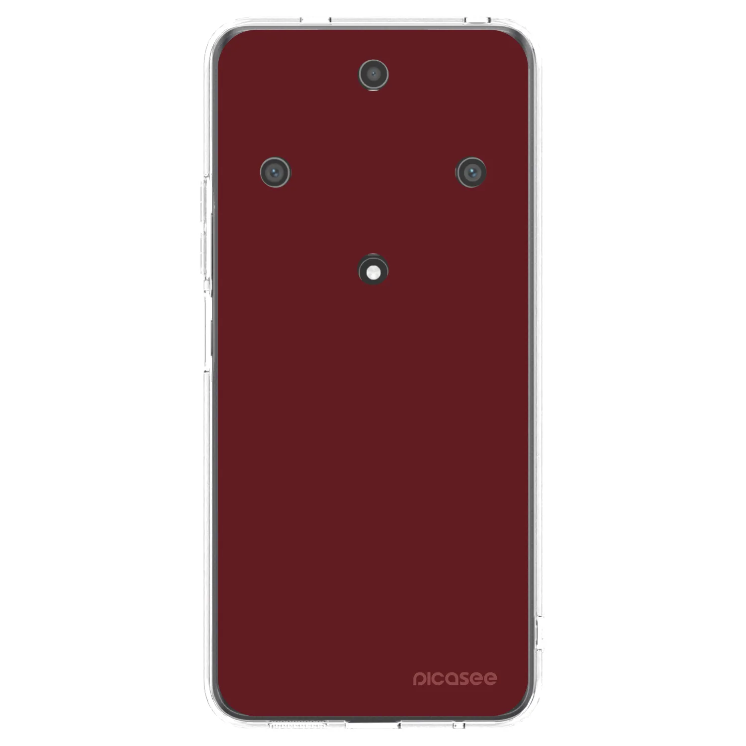 Picasee silikónový prehľadný obal pre Honor Magic5 Lite 5G - Red Bliss