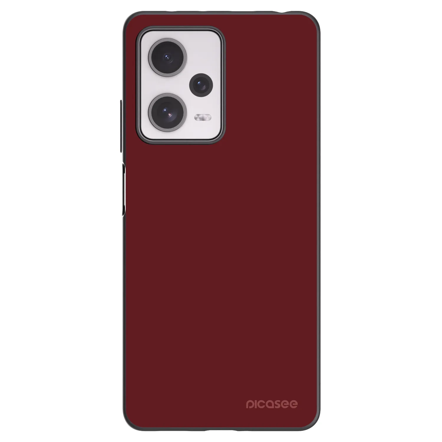 Picasee silikónový čierny obal pre Xiaomi Redmi Note 12 Pro+ 5G - Red Bliss