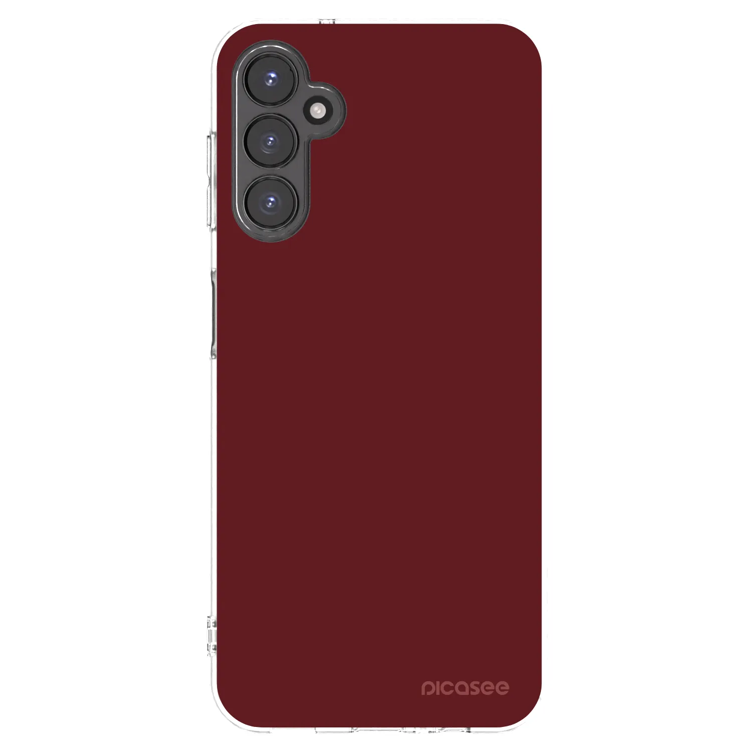 Picasee silikónový prehľadný obal pre Samsung Galaxy A14 5G A146P - Red Bliss