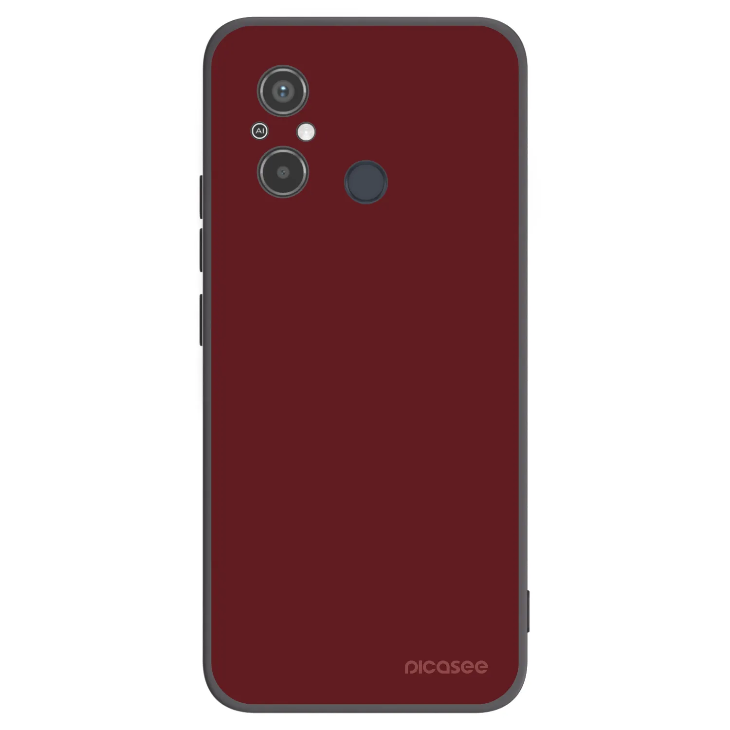 Silikónový čierny obal pre Xiaomi Redmi 12C - Red Bliss