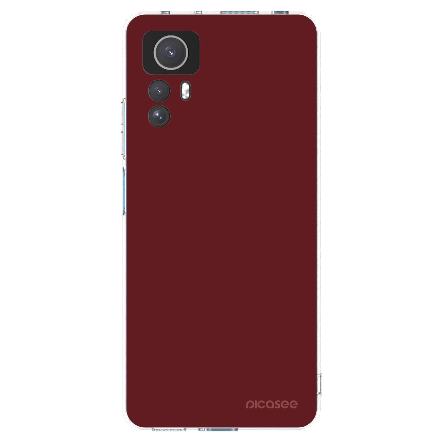 Picasee silikónový prehľadný obal pre Xiaomi Redmi Note 12S - Red Bliss
