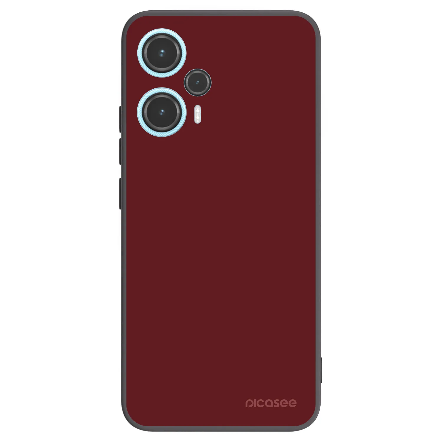 Picasee silikónový čierny obal pre Xiaomi Poco F5 - Red Bliss