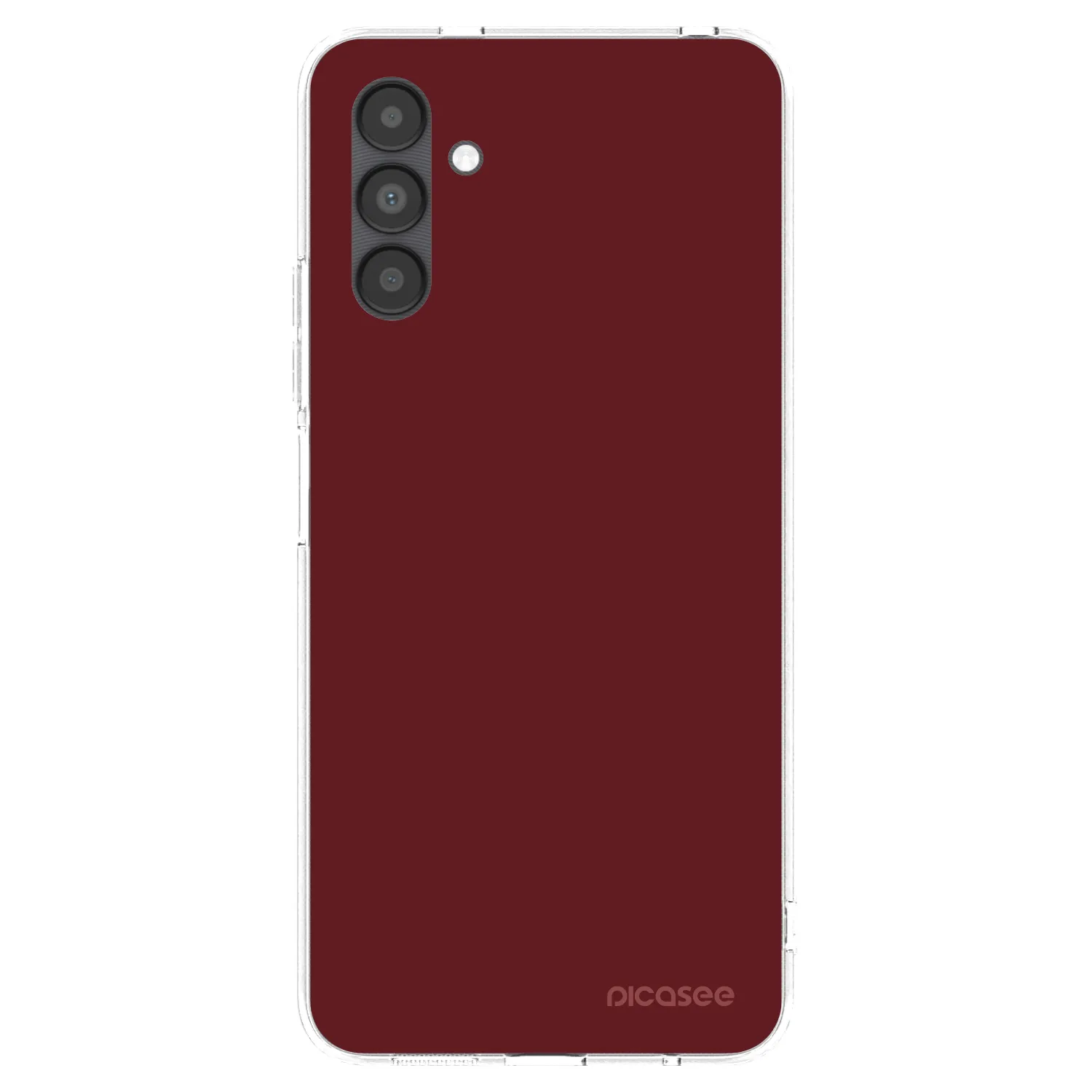 Picasee silikónový prehľadný obal pre Samsung Galaxy A04s A047F - Red Bliss