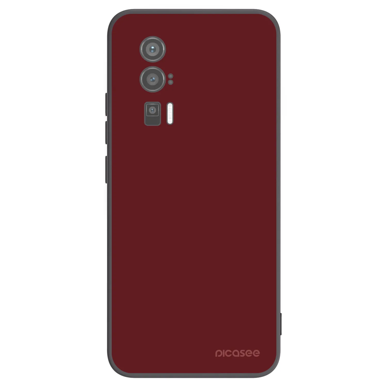 Picasee silikónový čierny obal pre Xiaomi Poco F5 Pro 5G - Red Bliss