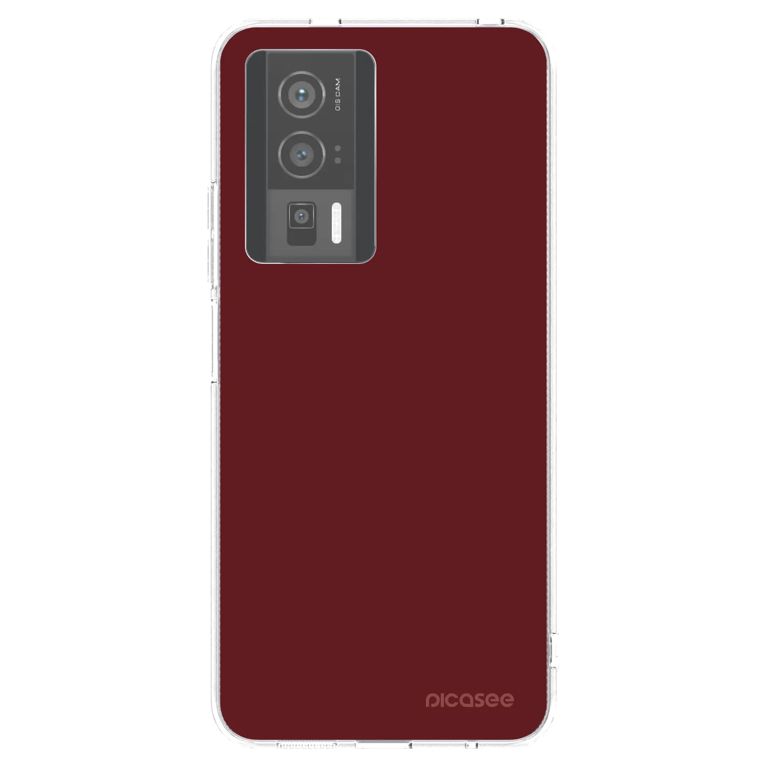 Picasee silikónový prehľadný obal pre Xiaomi Poco F5 Pro 5G - Red Bliss