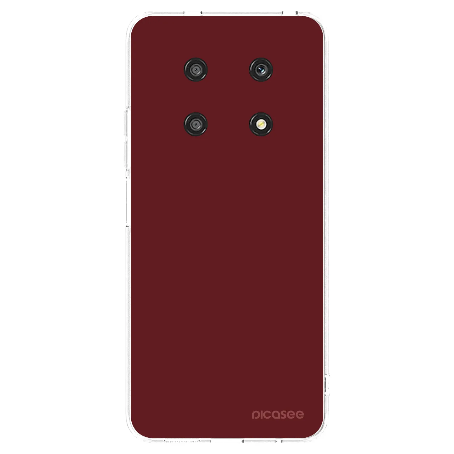 Picasee silikónový prehľadný obal pre Honor Magic4 Lite 5G - Red Bliss