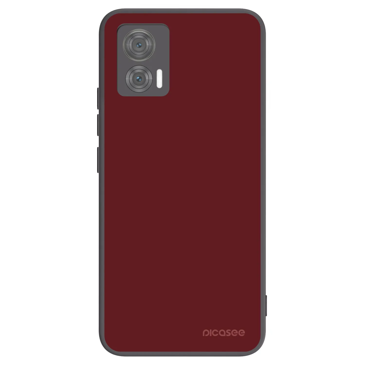 Picasee silikónový čierny obal pre Motorola Edge 30 Neo - Red Bliss