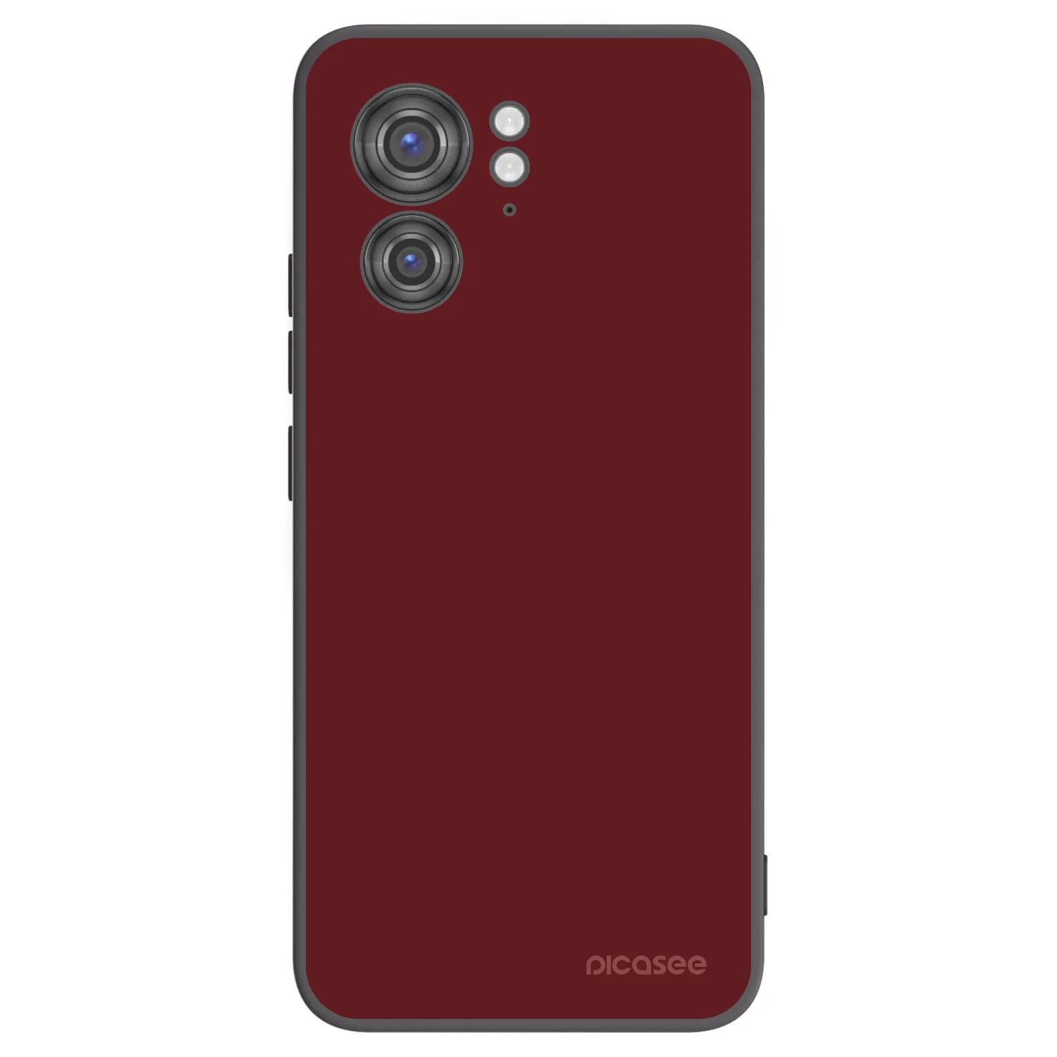 Picasee silikónový čierny obal pre Motorola Edge 40 - Red Bliss