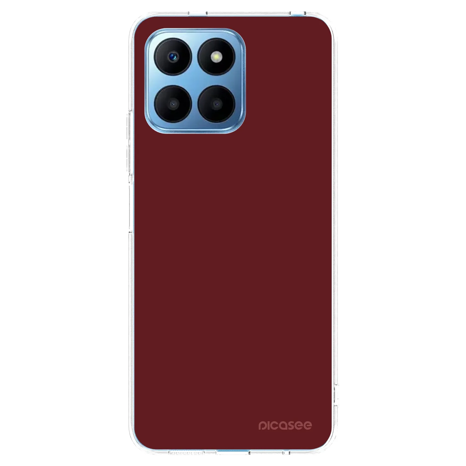Picasee silikónový prehľadný obal pre Honor 70 Lite - Red Bliss