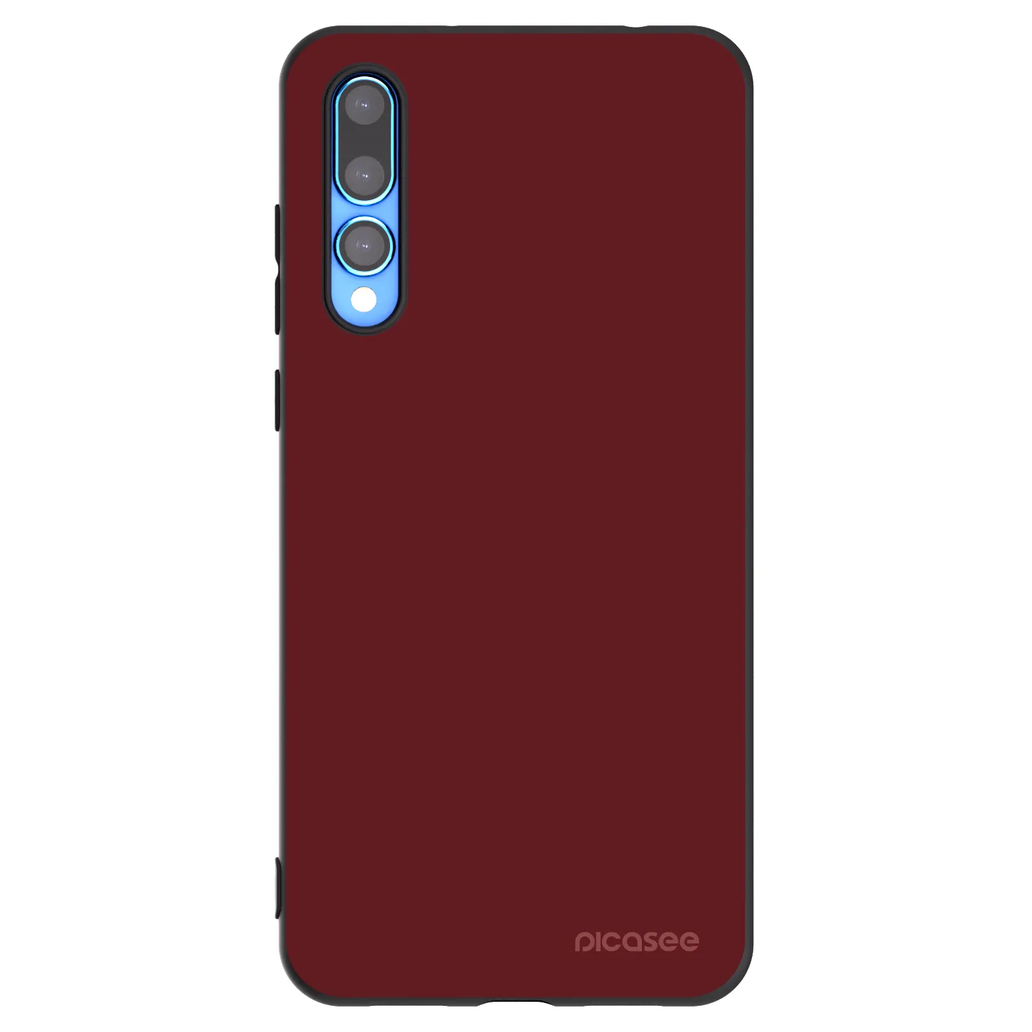 Picasee silikónový čierny obal pre Huawei P20 Pro - Red Bliss