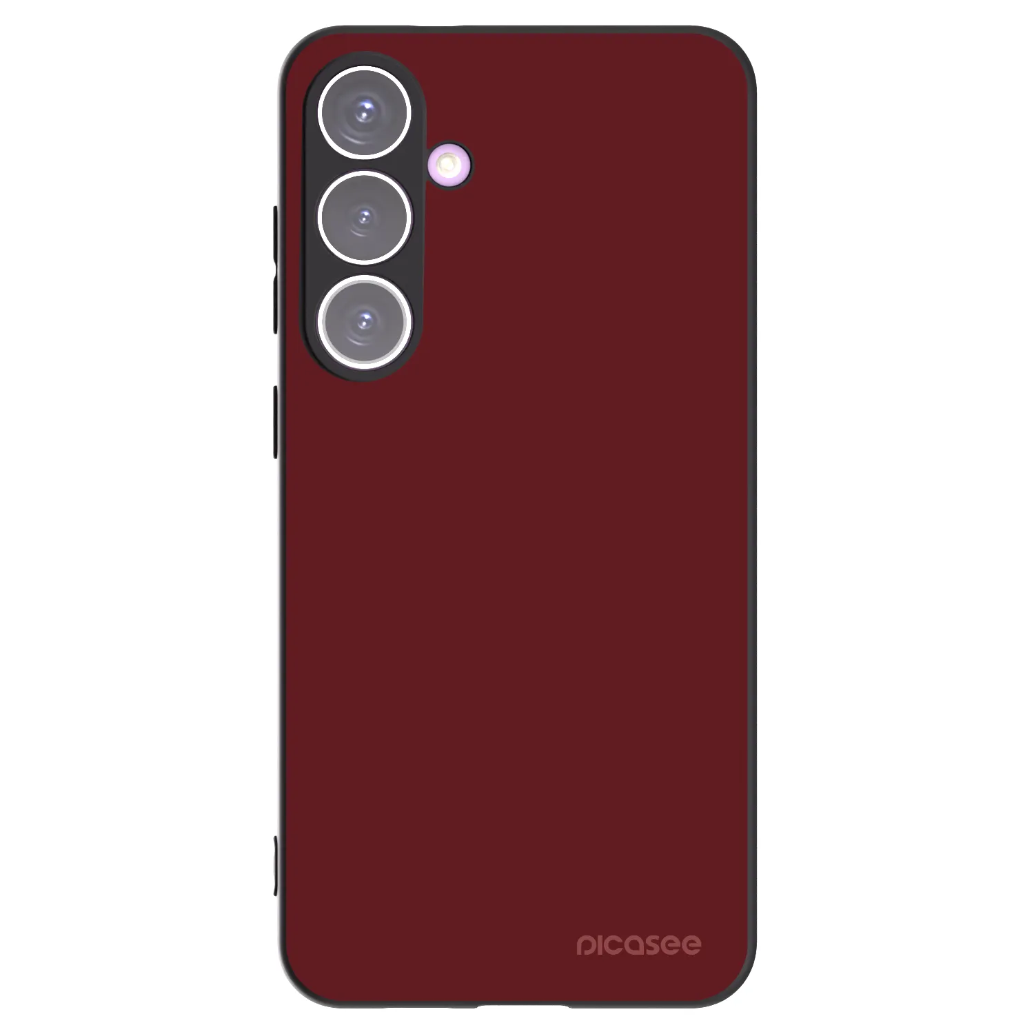 Picasee silikónový čierny obal pre Samsung Galaxy S24+ S926B 5G - Red Bliss