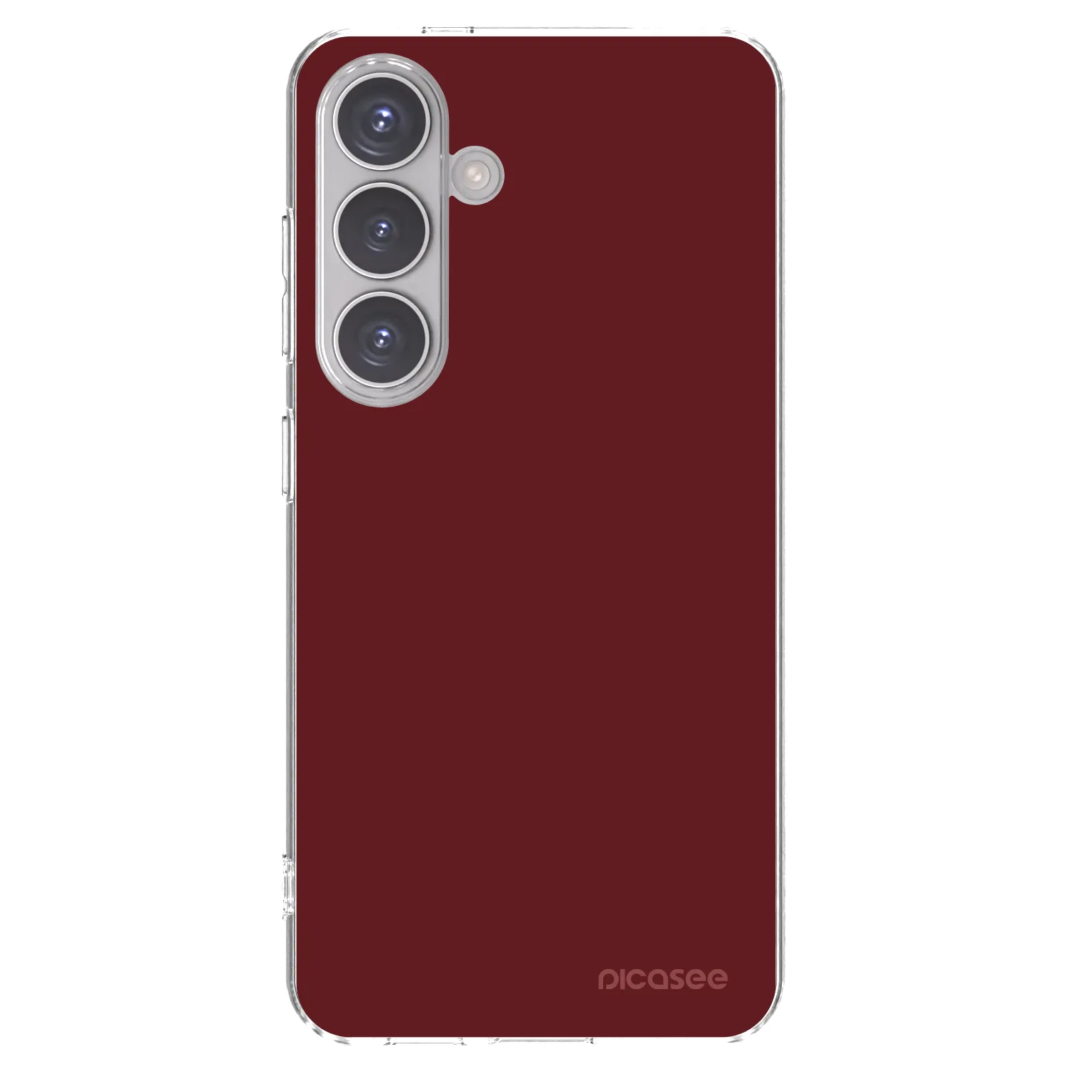 Picasee silikónový prehľadný obal pre Samsung Galaxy S24 S921B 5G - Red Bliss