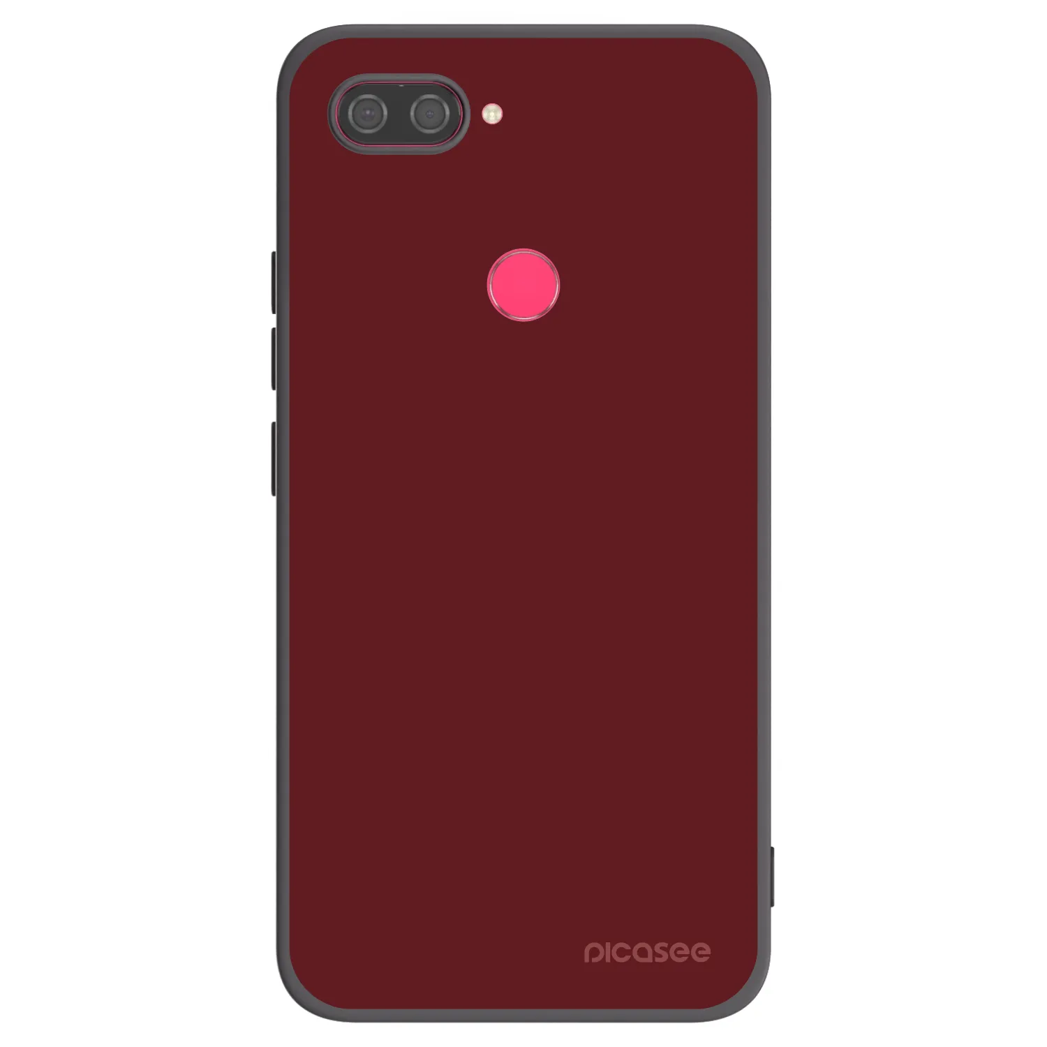 Picasee silikónový čierny obal pre Xiaomi Mi 8 Lite - Red Bliss