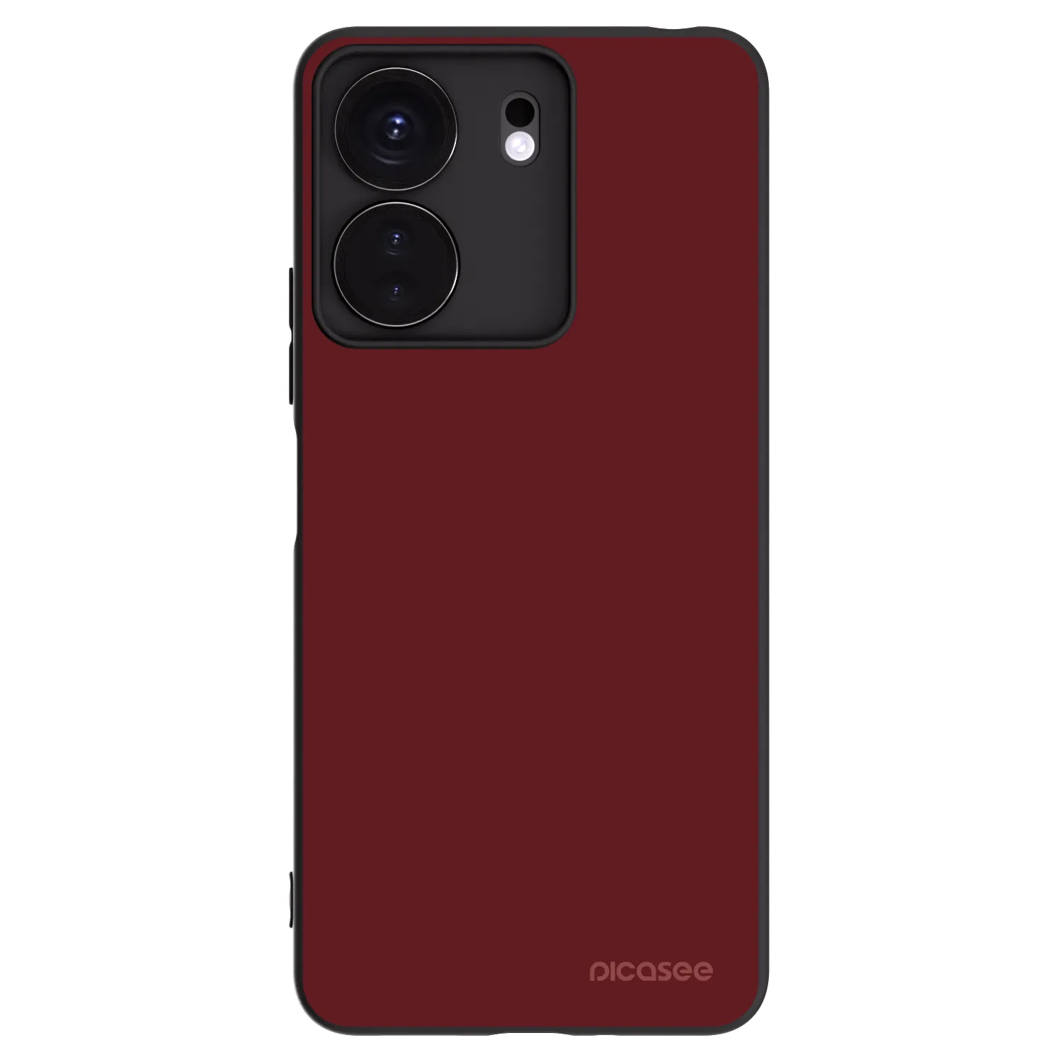 Picasee silikónový čierny obal pre Xiaomi Redmi 13C 4G - Red Bliss