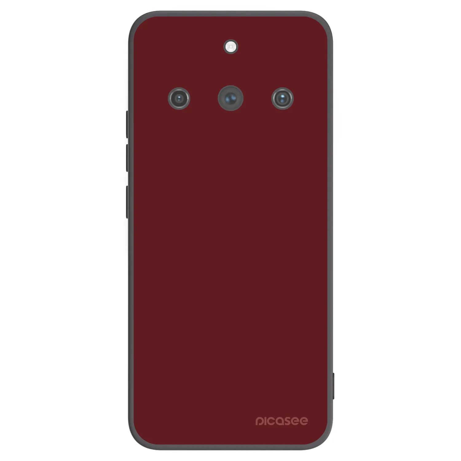 Picasee silikónový čierny obal pre Realme 11 Pro+ - Red Bliss